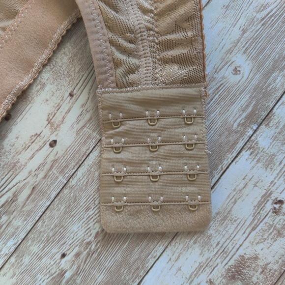 Chic shaper beige open bust shapewear size L EUC - Picture 4 of 6